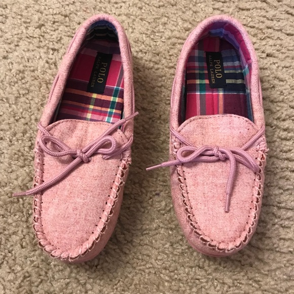 US POLO RALPH LAUREN PINK SHOES - Picture 3 of 5